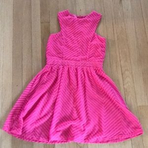 XL Penelope tree by misbehave hot pink dress.
